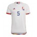 Pánský Fotbalový dres Belgie Jan Vertonghen #5 MS 2022 Venkovní Krátký Rukáv